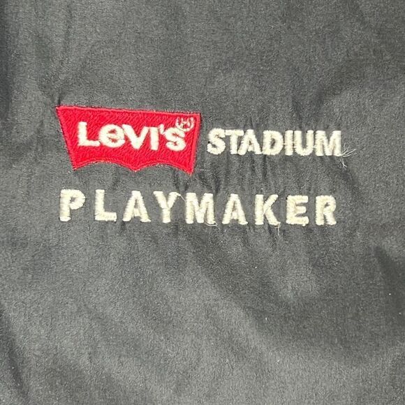 Sport-Tek Mens Half Zip Hooded Long Sleeve Windbreaker Jacket Gray 3XL Stadium - Picture 8 of 10